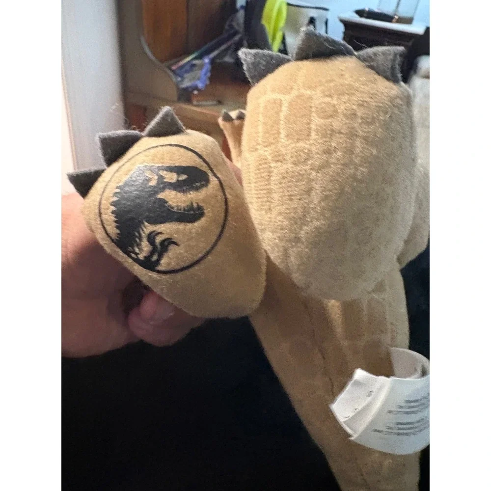 Jurassic World Dominion T-Rex Plush Tan Tyrannosaurus Rex Dinosaur Stuffed Toy